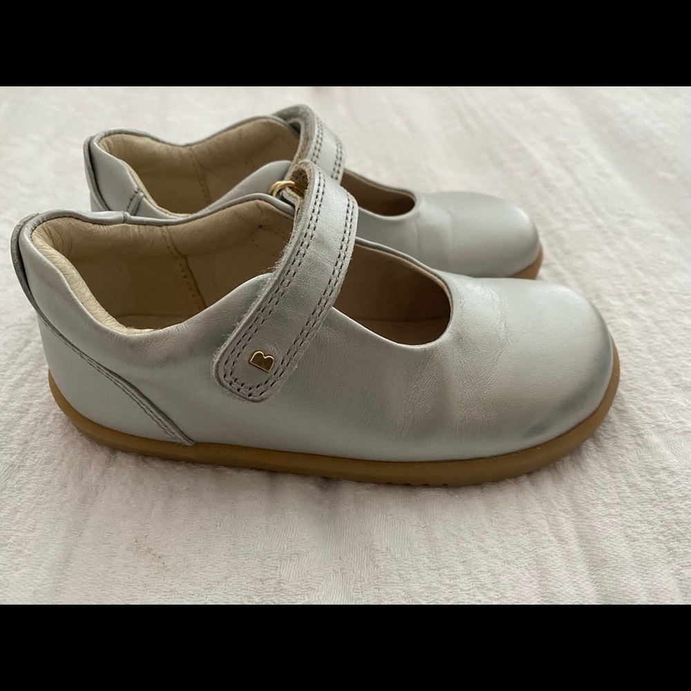 Bobux Girls Silver Delight Size 25
